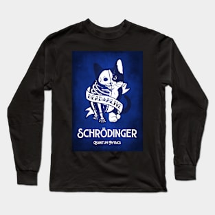 Erwin Schrödinger Cat Dead and Alive Long Sleeve T-Shirt